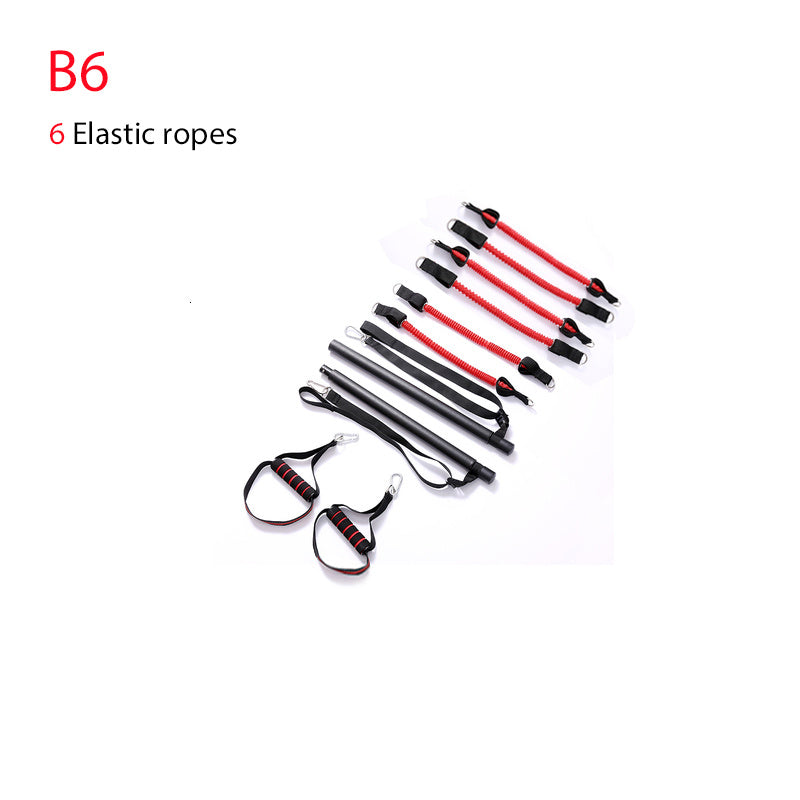 Bar Workout Trainer with Resistance Bands - PowerPlay Fitness