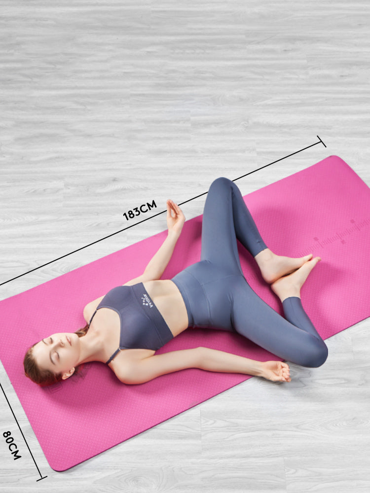Beginner-Friendly Fashion Yoga Mat - PowerPlay Fitness